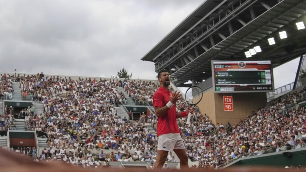 French Open players keep an eye on Champions League final