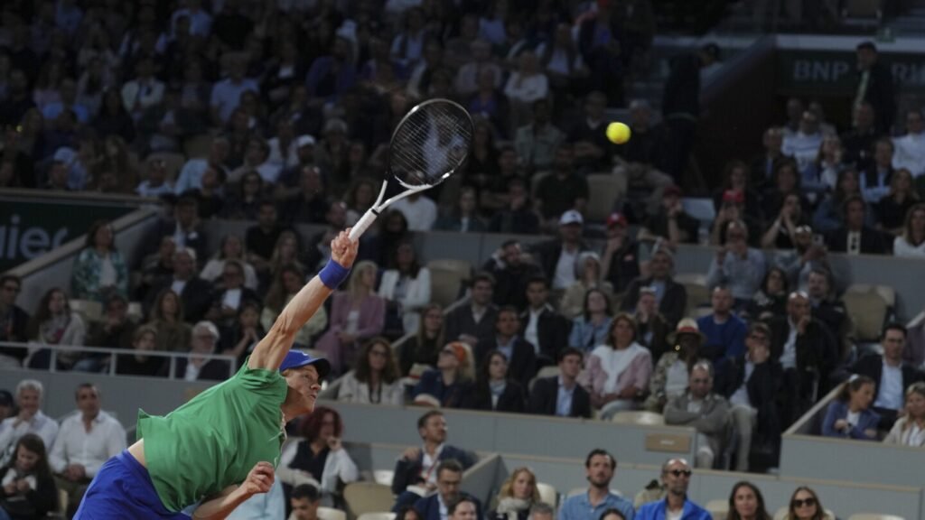 French Open: Jannik Sinner returns to the quarterfinals