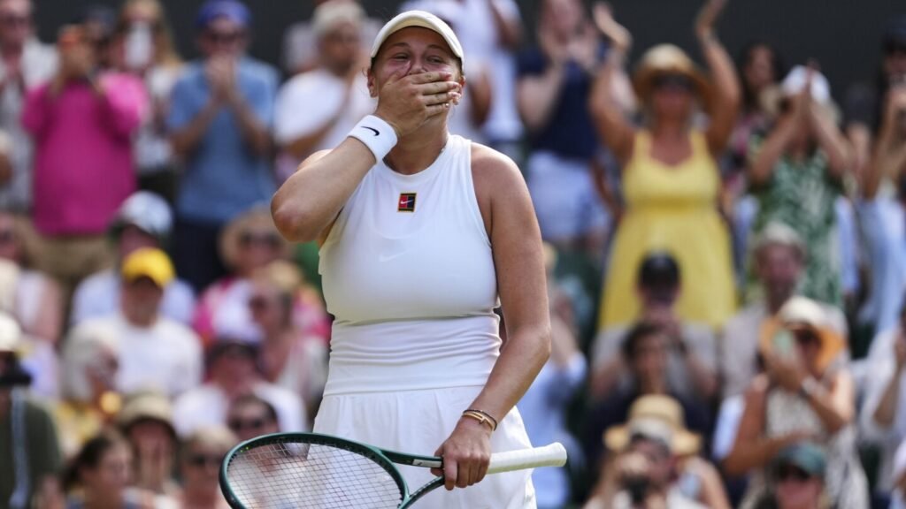 Wimbledon: Anisimova beats Sabalenka, faces Swiatek in final