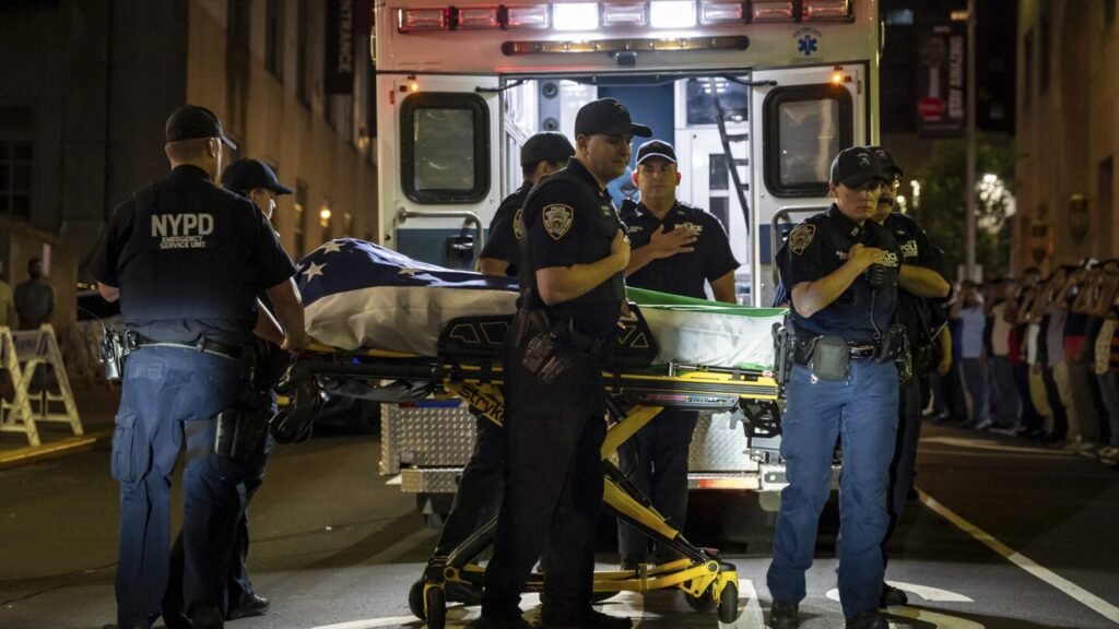 Mayor says New York City gunman who killed four people was targeting NFL headquarters