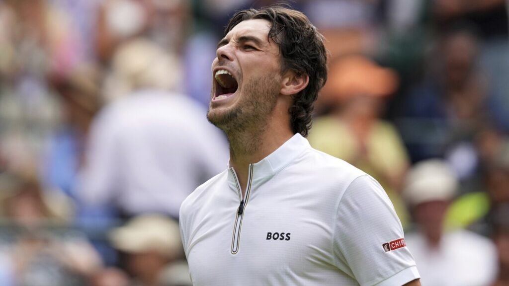 Wimbledon: Fritz wins match in which opponent hit record serve