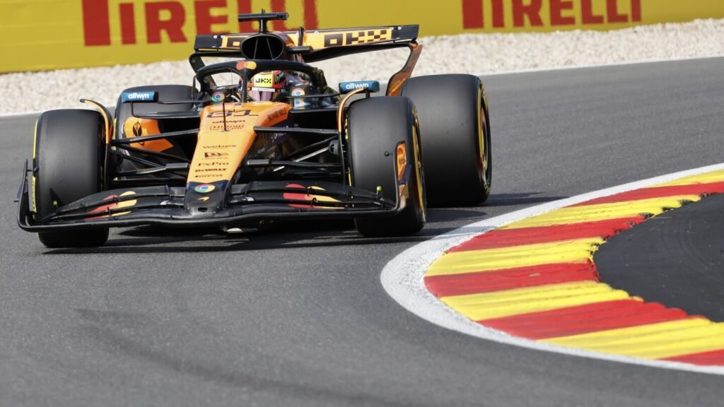 Piastri beats Verstappen to Belgium F1 sprint pole as Red Bull’s post-Horner era begins