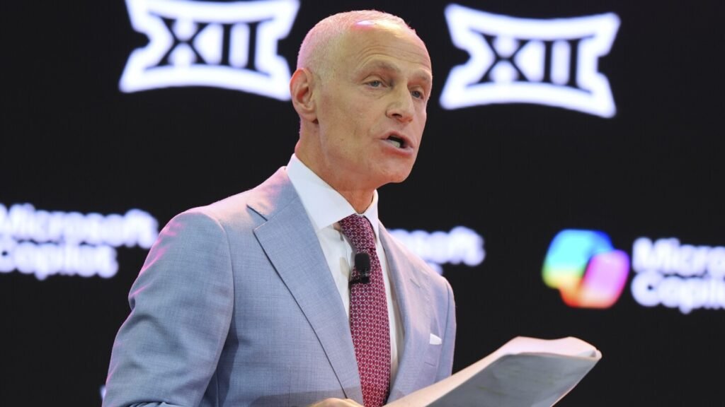 Big 12 commissioner doubles down on preference for 5-11 playoff model if CFP expands