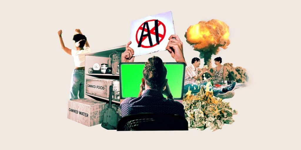 Tech Workers Prepping for AI Apocalypse: Working Out, Economic Crash