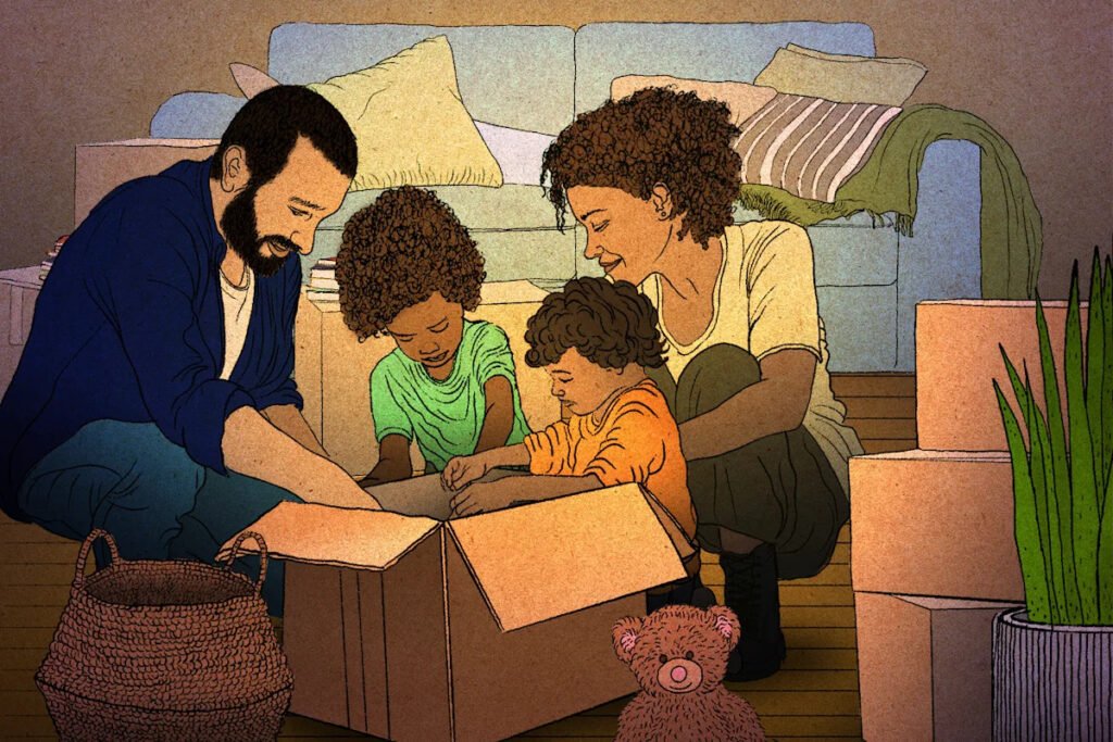 Moving to a new home or school can stress kids out. How to make it more manageable