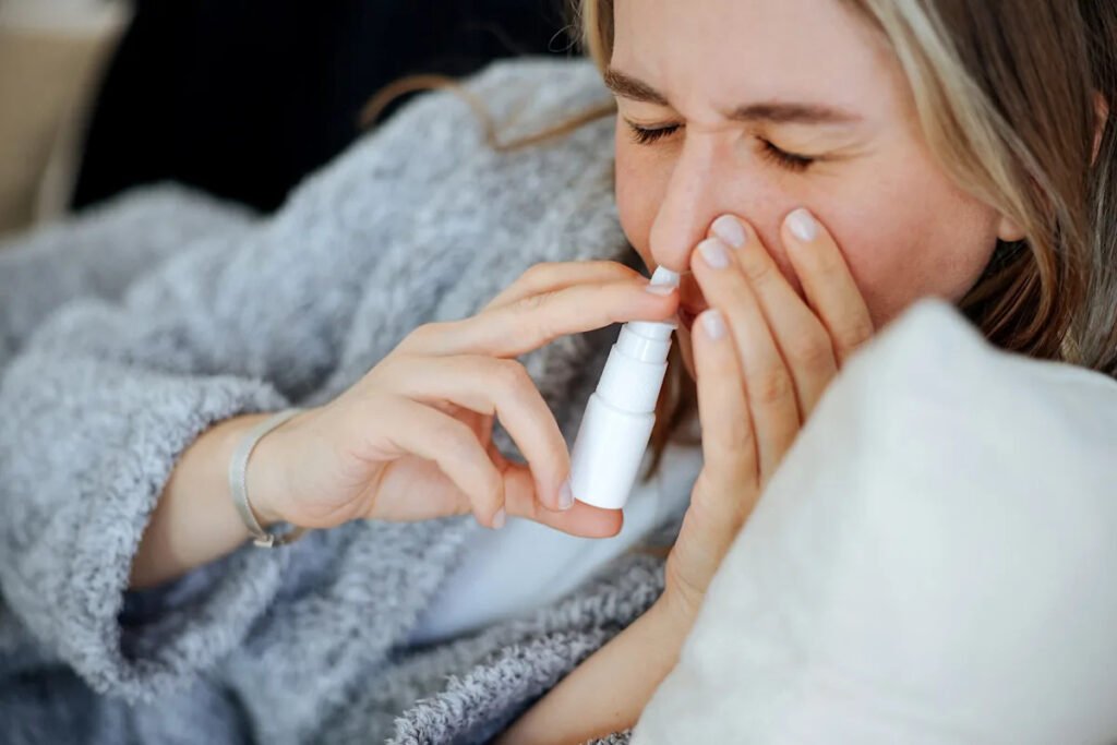 A common nasal spray may block Covid infection, trial results indicate