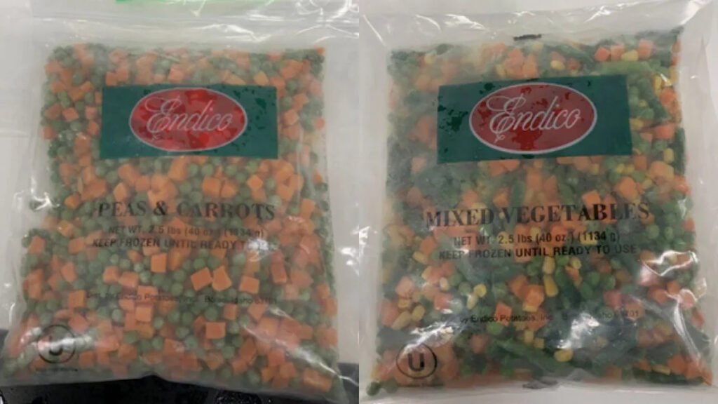 Frozen vegetables sold in 6 states recalled due listeria risk