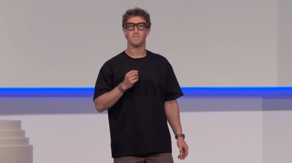 Meta unveils new smart glasses with a display and wristband controller