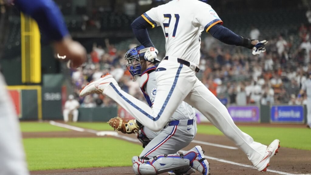 Houston Astros’ Yordan Alvarez sidelined with significant ankle sprain