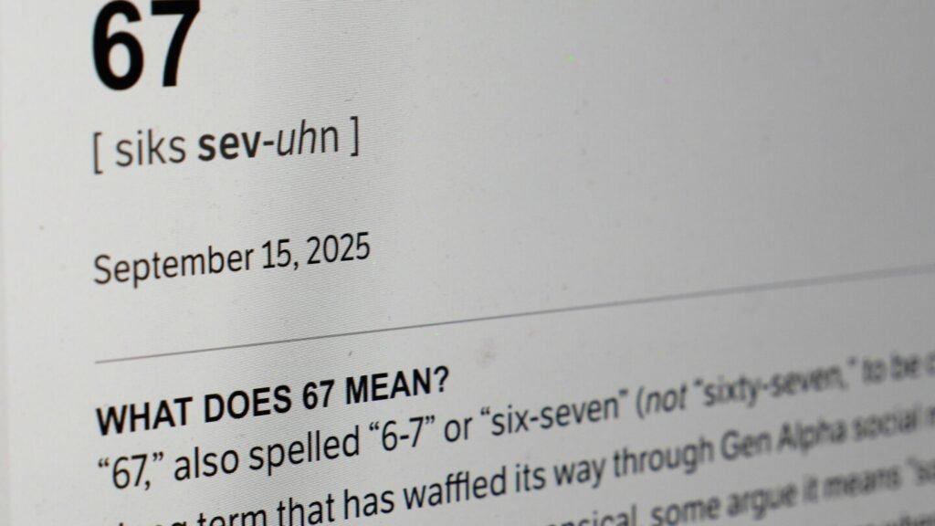 Dictionary.com’s word of the year is ‘6-7.’ What does it mean?