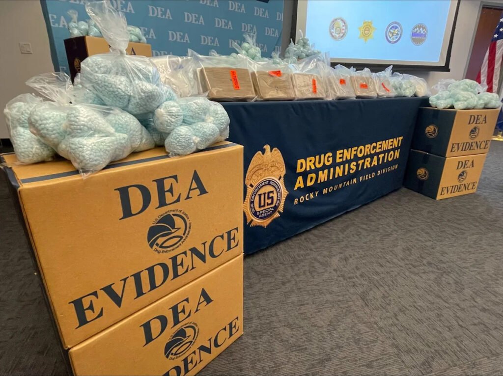DEA seizes 1.7 million counterfeit fentanyl pills in Colorado storage unit