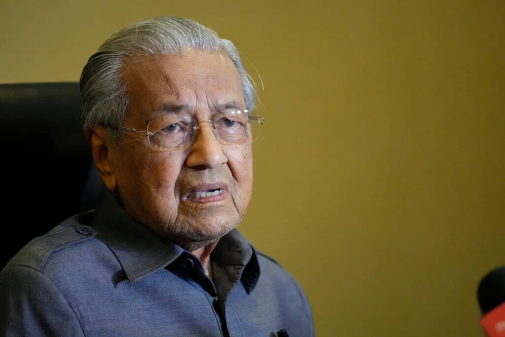 Family of Malaysian ex-leader Mahathir says broken hip serious but not life-threatening