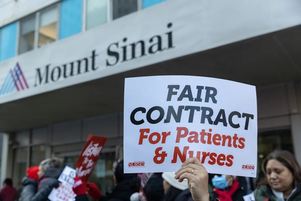 Largest nursing strike in New York City history looming amid contract negotiations