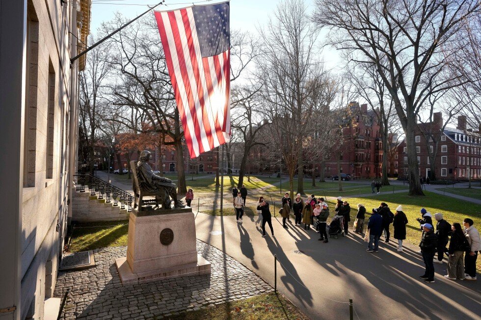 Harvard sued by Justice Department over access to admissions data