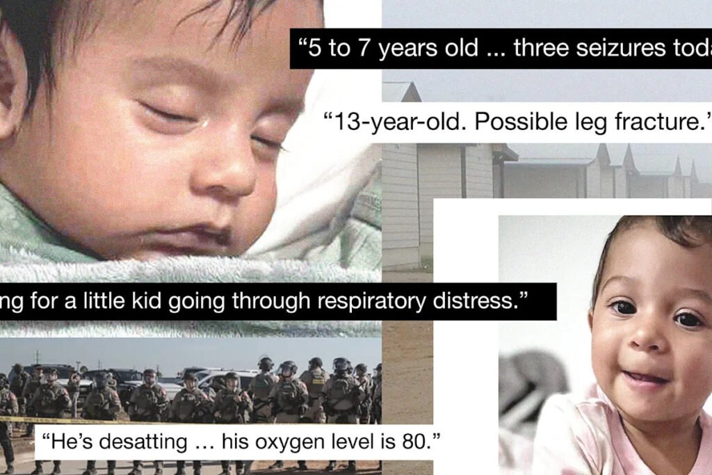 911 calls capture kids burning with fever, struggling to breathe at ICE detention center