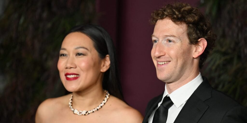 Mark Zuckerberg and Priscilla Chan Wear Matching Prada Loafers