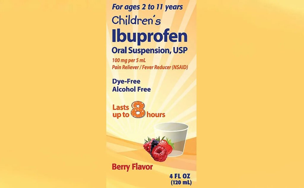 Nearly 90,000 bottles of children’s ibuprofen voluntarily recalled