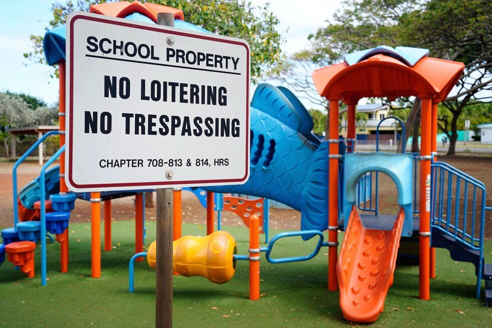 Families want playground access. They could get a criminal record instead