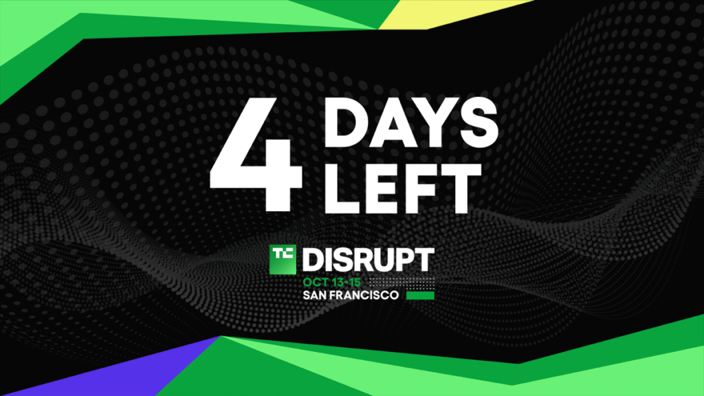 4 days left to save close to $500 on Disrupt 2026 passes
