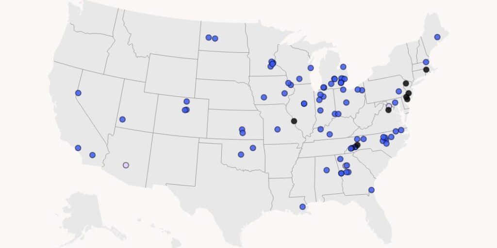 Mapped: Where Data Centers Are Facing Bans and Moratoriums