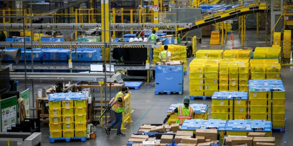 Amazon’s Next Warehouse Automation Target: Deciding Where Humans Work