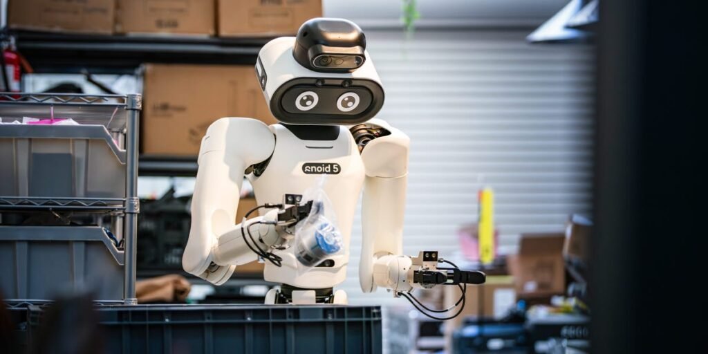 Delivery Robot Startup Robot.com Bets Next Act on Workplace Humanoids