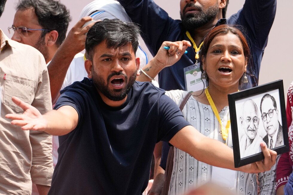 India’s Cockroach Party protest demands minister’s resignation