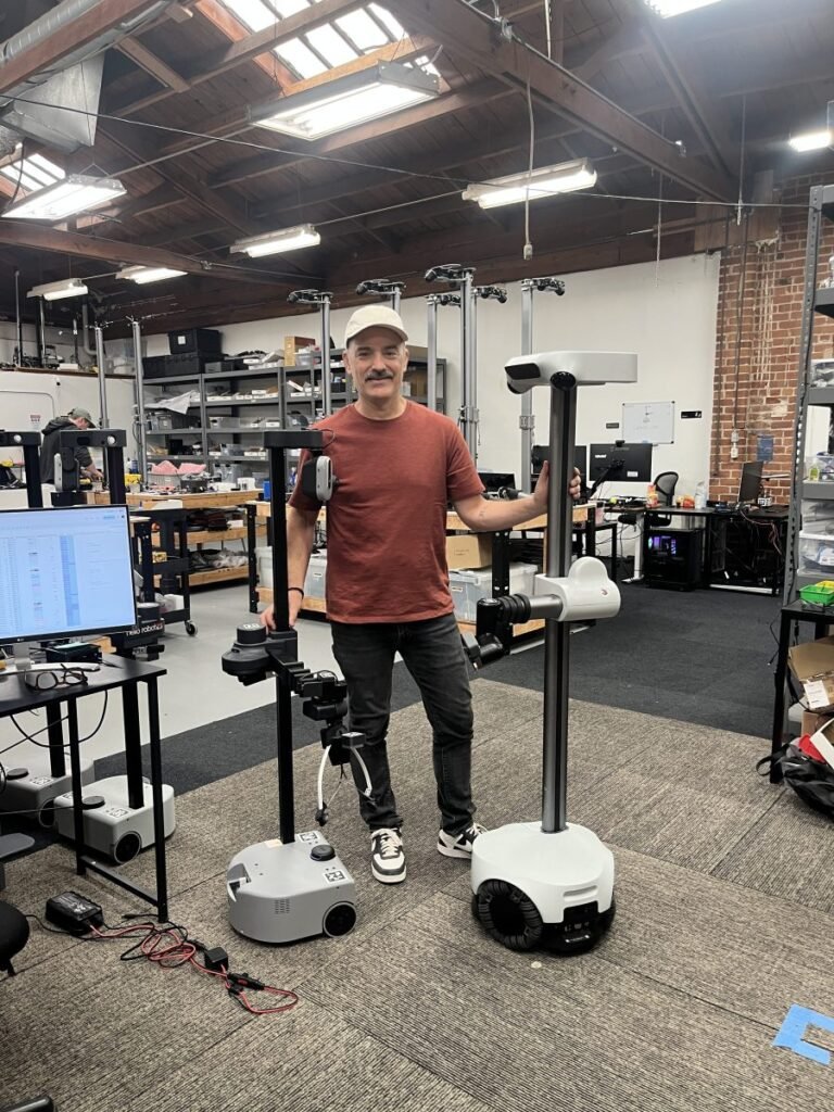 Aaron Edsinger brings Hello Robot’s Stretch 4 to life onstage at Disrupt 2026
